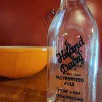 Hiland Dairy milk bottle