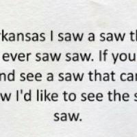 Tongue twister?