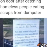 Pizza and goodwill