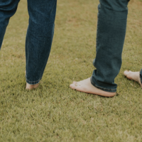 Walk on grass