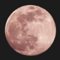 Is there a face in that Harvest Moon?