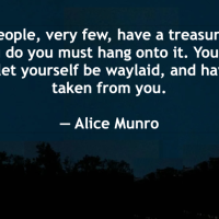 Notable Quotable: Alice Munro On Having A Treasure