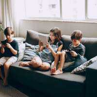 Less screen time for kids