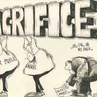 Political Cartoons From 1980s' Dustbin Of History