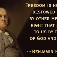 On this July 4th, remember what Ben Franklin said