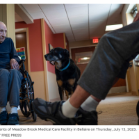 Guardian angel breaks into nursing home